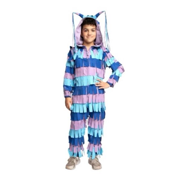 Tipsy Elves Loot Llama Piñata Jumpsuit Costume NWT Size Small 6-7 - Picture 1 of 4